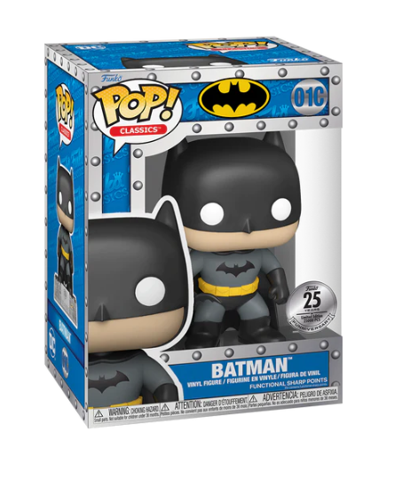 Funko POP! Classics Batman - Batman with Pin and Coin in Alluminium Box  Limited Edition 25000 Pieces - LJ Shop - Swiss Online Shop