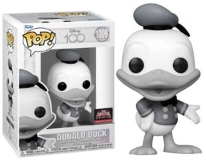 Funko POP! Disney Donald Duck (Vintage) (Black and White) Edition Limitée Target Con 2023