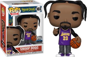 Funko POP! Rocks Snoop Dogg - Snoop Dogg in Lakers Jersey Edition Limitée Dogg House 15000 Pièces