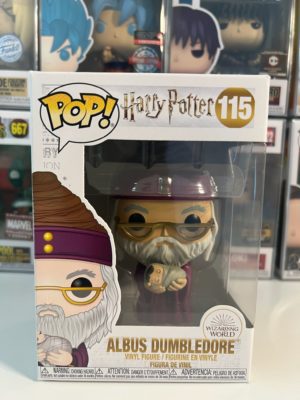 Funko POP! Harry Potter Albus Dumbledore with Baby Harry - Imperfect Box