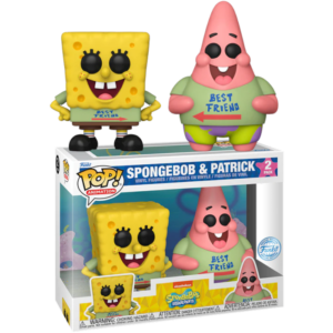 Funko POP! 2-Pack Animation SpongeBob Schwammkopf - Spongebob & Patrick Best Friends Limitierte Auflage
