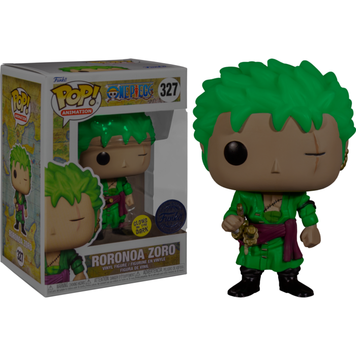 Funko POP Animation One Piece - Roronoa Zoro green