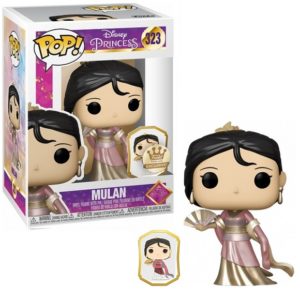 Funko POP! Disney Princess Mulan - Mulan Dancing (Gold) with Pin Limited Edition