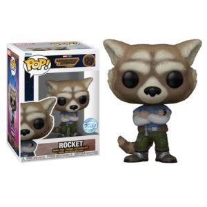 Funko POP! Movies Marvel Guardians of the Galaxy Volume 3 Rocket (Casual Outfit) Limitierte Auflage