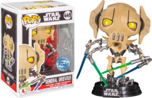 Funko POP! Star Wars General Grievous (Four Lightsabers) Limitierte Auflage