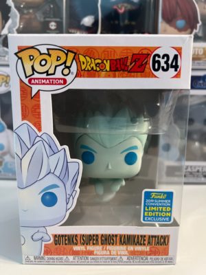 Funko POP! Animation Dragon Ball Z Gotenks (Super Ghost Kamikaze Attack) Edition Limitée Summer Convention 2019 - Boîte Imparfaite