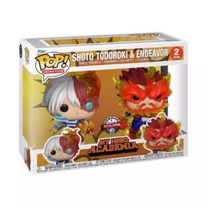 Funko POP! 2 Pack Animation My Hero Academia Shoto Todoroki & Endeavor Limited Edition