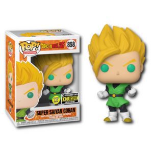 Funko POP! Animation Dragon Ball Z Super Saiyan Gohan Glow in the Dark Limited Edition Entertainment Earth