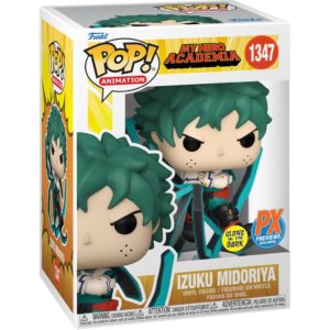 Funko POP! Animation My Hero Academia Izuku Midoriya (Black Whip) Glow in the Dark Limited Edition PX Previews
