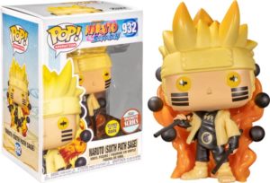 Funko POP! Animation Naruto Shippuden Naruto (Sixth Path Sage) Glow in the Dark Limited Edition