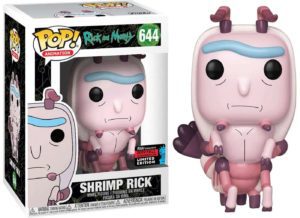 Funko POP! Animation Rick & Morty Shrimp Rick Limitierte Auflage Fall Convention 2019