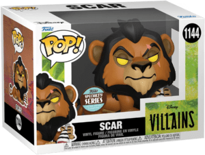 Funko POP! Disney Villains The Lion King - Scar (With Meat) Limited Edition