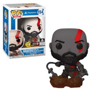 Funko POP! Games God of War  Kratos with the Blades of Chaos Edition Limitée Phosphorescente GameStop