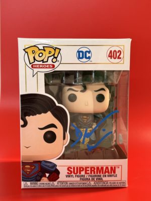 Funko POP! Heroes DC Imperial Palace Superman Signée par Dean Cain avec Authentification + Boîte Acrylique