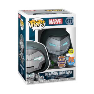 Funko POP! Marvel Infamous Iron Man Edition Limitée Phosphorescente PX Previews / ComicFest 2020