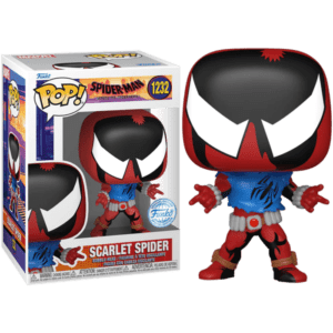 Funko POP! Marvel Spider-Man Across the Spider-Verse Scarlet Spider (Cel Shading) Edition Limitée