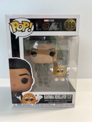 Funko POP! Television Loki - Ravonna Renslayer with Miss Minutes - Boîte Imparfaite