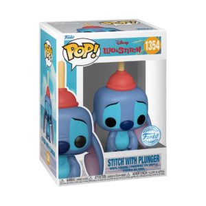 Funko POP! Disney Lilo & Stitch - Stitch with Plunger Limited Edition