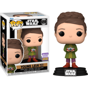 Funko POP! Star Wars Obi-Wan Kenobi - Young Leia with Lola Limitierte Auflage Summer Convention 2023