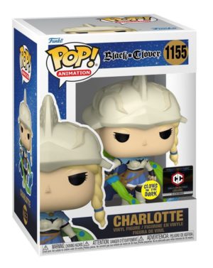 Funko POP! Animation Black Clover Charlotte Edition Limitée Phosphorescente Chalice Collectibles