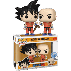 Funko POP! Animation Dragon Ball 2 Pack Goku & Krillin Edition Limitée