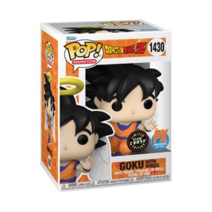 Funko POP! Animation Dragon Ball Z Goku with Wings Phosphoreszierend Limitierte Auflage PX Previews + Acrylbox