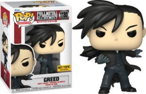 Funko POP! Animation Fullmetal Alchemist Brotherhood Greed Limitierte Auflage Hot Topic