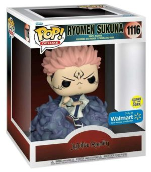 Funko POP! Animation Jujutsu Kaisen Deluxe Sukuna Edition Limitée Phosphorescente Walmart 15cm