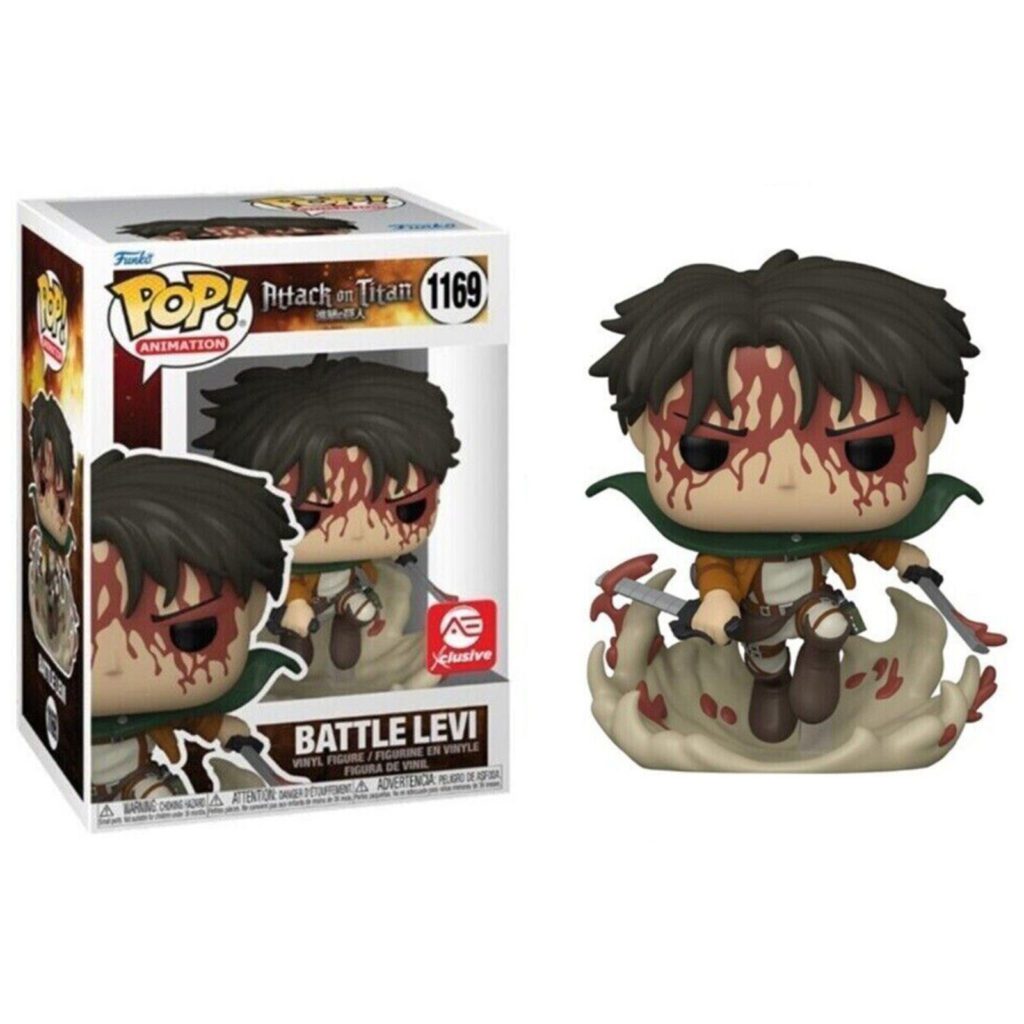 Funko POP! Animation Attack on Titan Formal Levi Limited Edition  Crunchyroll - Imperfect Box - LJ Shop - Swiss Online Shop