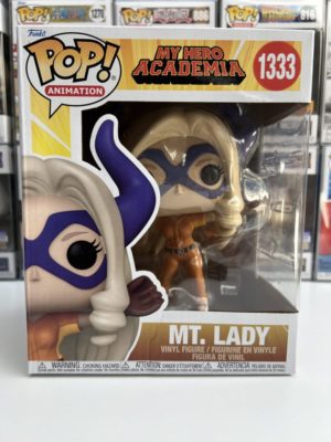 Funko POP! Animation My Hero Academia Hero League Baseball Mt. Lady 15cm - Boîte Imparfaite