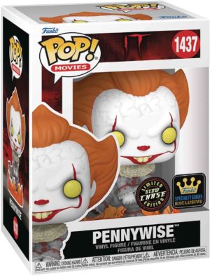 Funko POP! Movies CA Pennywise (Grippe-Sou) Dancing Edition Limitée Phosphorescente Chase