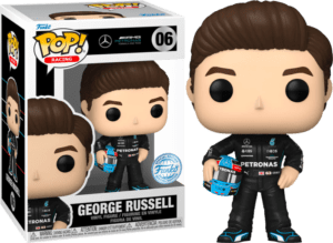Funko POP! Racing Formula 1 Mercedes AMG Petronas George Russell with Helmet Limited Edition