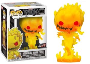 Funko POP! Venom Venomized Human Torch Limited Edition GameStop