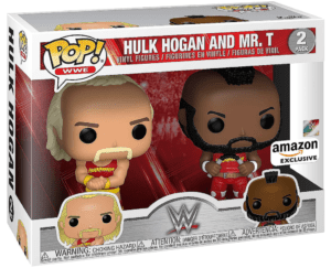 Funko POP! 2-Pack WWE Hulk Hogan and Mr. T Limited Edition Amazon