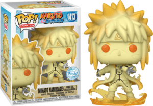 Funko POP! Animation Naruto Shippuden Minato Namikaze (Nine Tail Chakra Mode) Edition Limitée