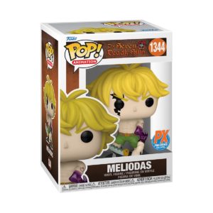 Funko POP! Animation The Seven Deadly Sins Meliodas (Demon Mode) Edition Limitée PX Previews