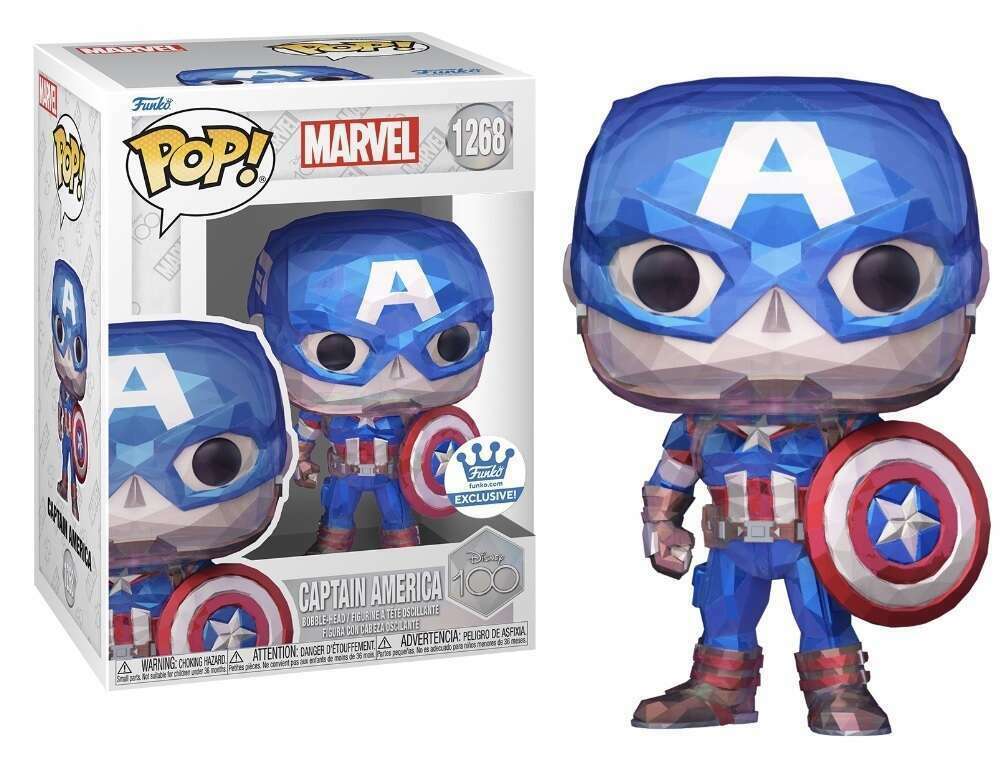 Figurine UNDERGROUND TOYS Captain America Funko Pop