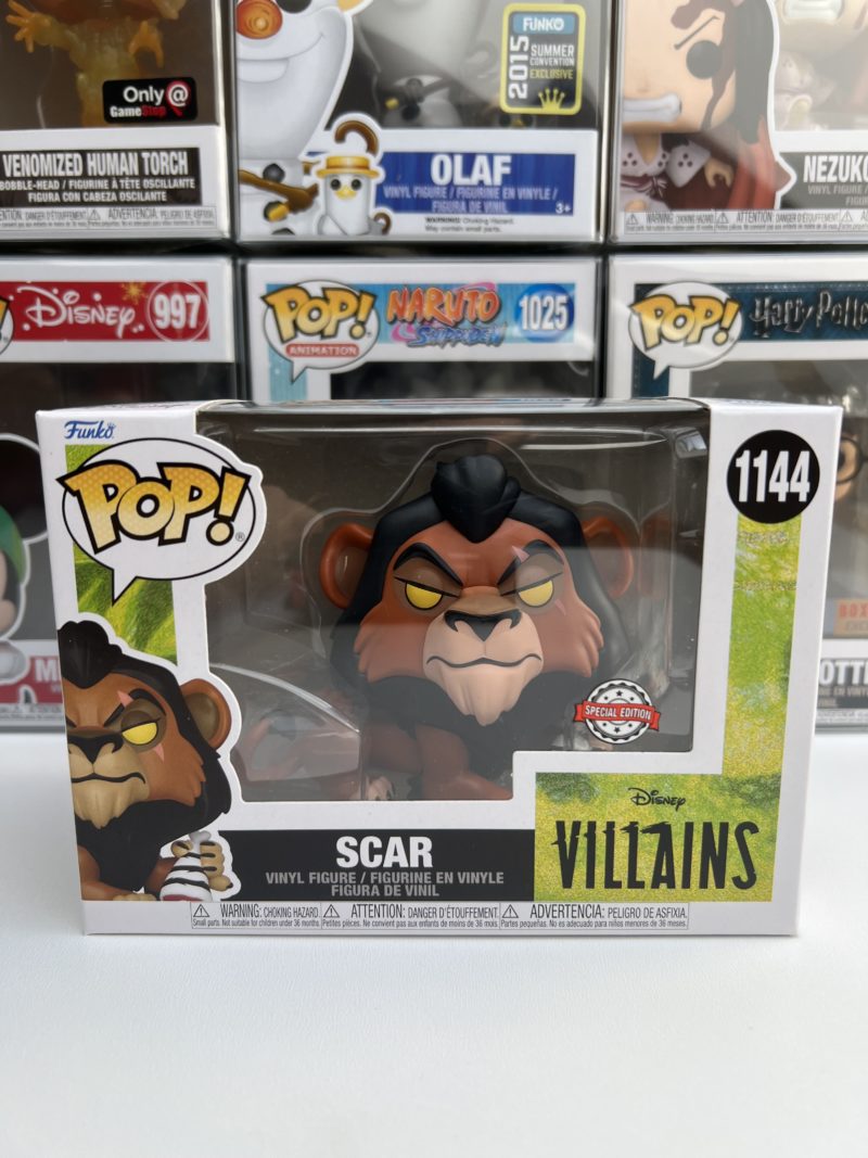 Funko Pop! Disney Villains - Scar avec les hyènes - Exclusive