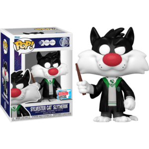 Funko POP! WB 100th Looney Tunes x Harry Potter - Sylvester Cat Slytherin Limited Edition Fall Convention 2023