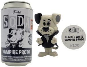 Funko Soda Vampire Proto Black and White Limited Edition Heavy Metal Halloween 2023 - 2000 Pieces