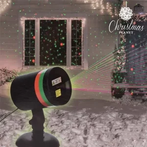 Projecteur de Noël ciel d'étoiles laser avec capteur Christmas Planet -9 modes
