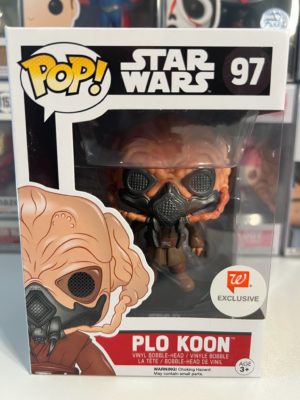 Funko POP! Star Wars Plo Koon Limitierte Auflage Walgreens - Unvollkommene Box