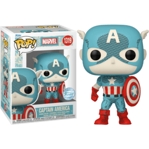 Funko POP! Marvel Captain America Retro Reimagined Limited Edition