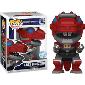 Funko POP! Television Power Rangers T-Rex Dinozord Limited Edition