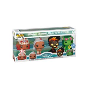 Funko POP! 4-Pack Disney Moana / Gramma Tala / Te Ka (Glow in the Dark) / Te Fiti Limited Edition