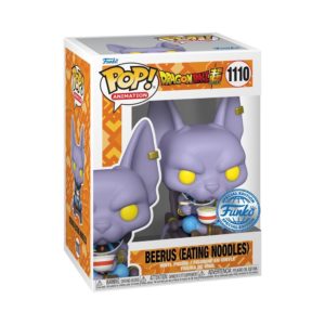 Funko POP! Animation Dragon Ball Super Beerus (Eating Noodles) Limitierte Auflage