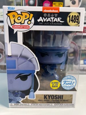 Funko POP! Avatar, le Dernier Maître de l’Air - Kyoshi Edition Limitée Phosphorescente - Boîte Imparfaite