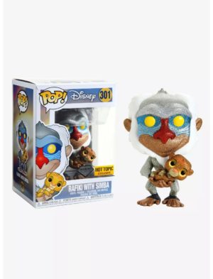Funko POP! The Lion King - Rafiki with Simba Diamond Limited Edition Hot Topic