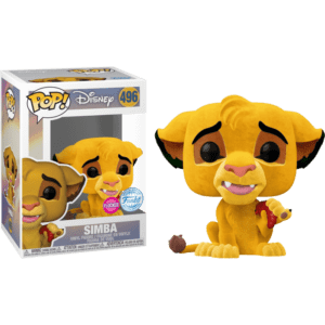 Funko POP! Disney The Lion King - Simba (Grub) Flocked Limited Edition