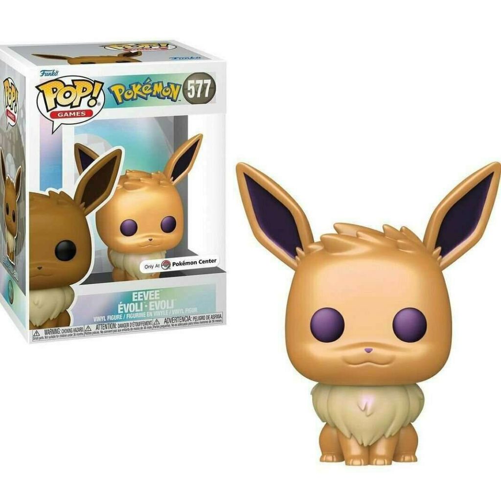 Funko POP! Games Pokémon Evoli Pearlescent Edition Limitée Pokémon